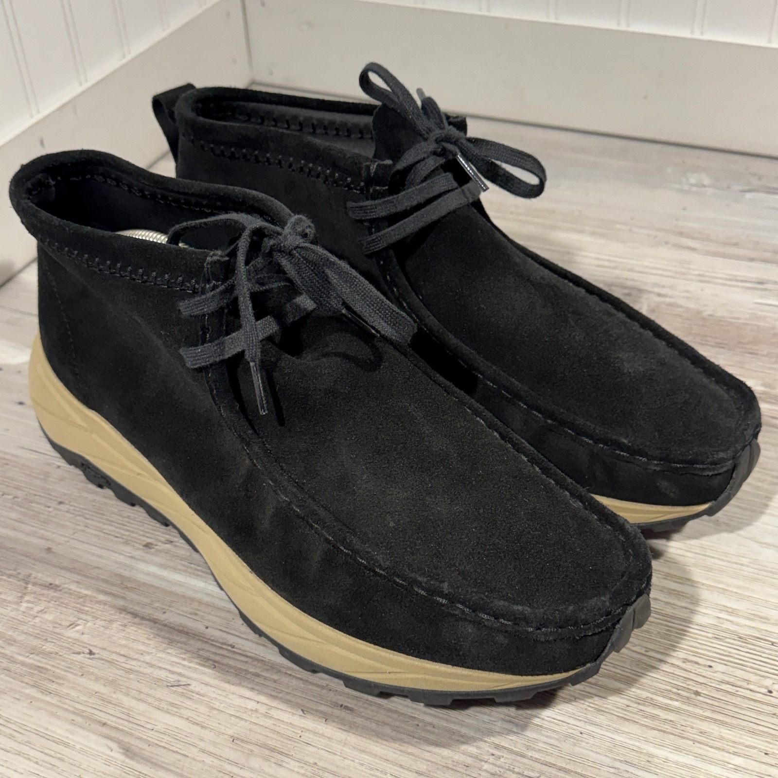 Clarks Originals Wallabee Eden Desert Chukka Boots Vibram Soles 26173320 Sz 13m